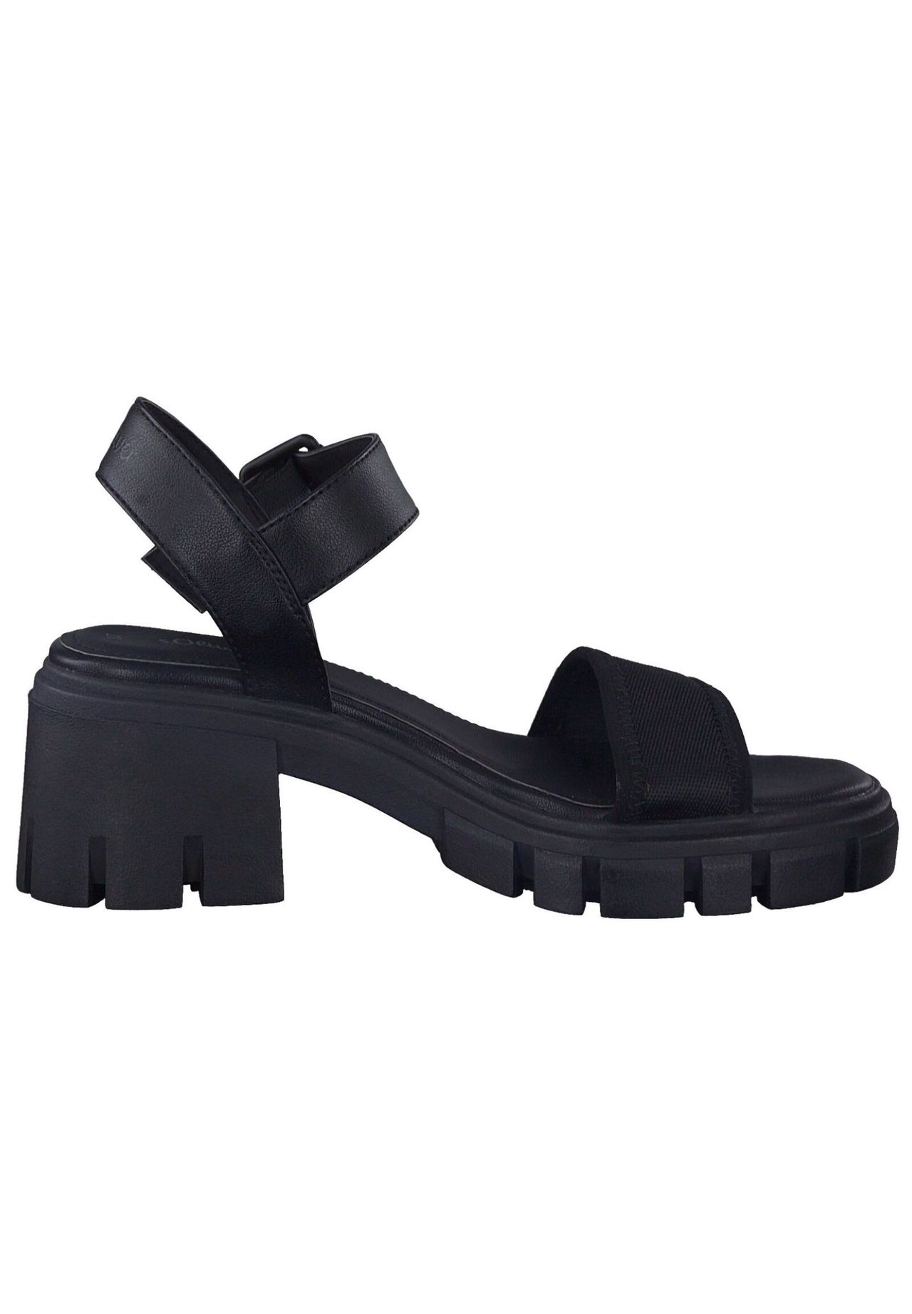 s.Oliver Lederimitat/Textil Sandalen Vatertagsangebot