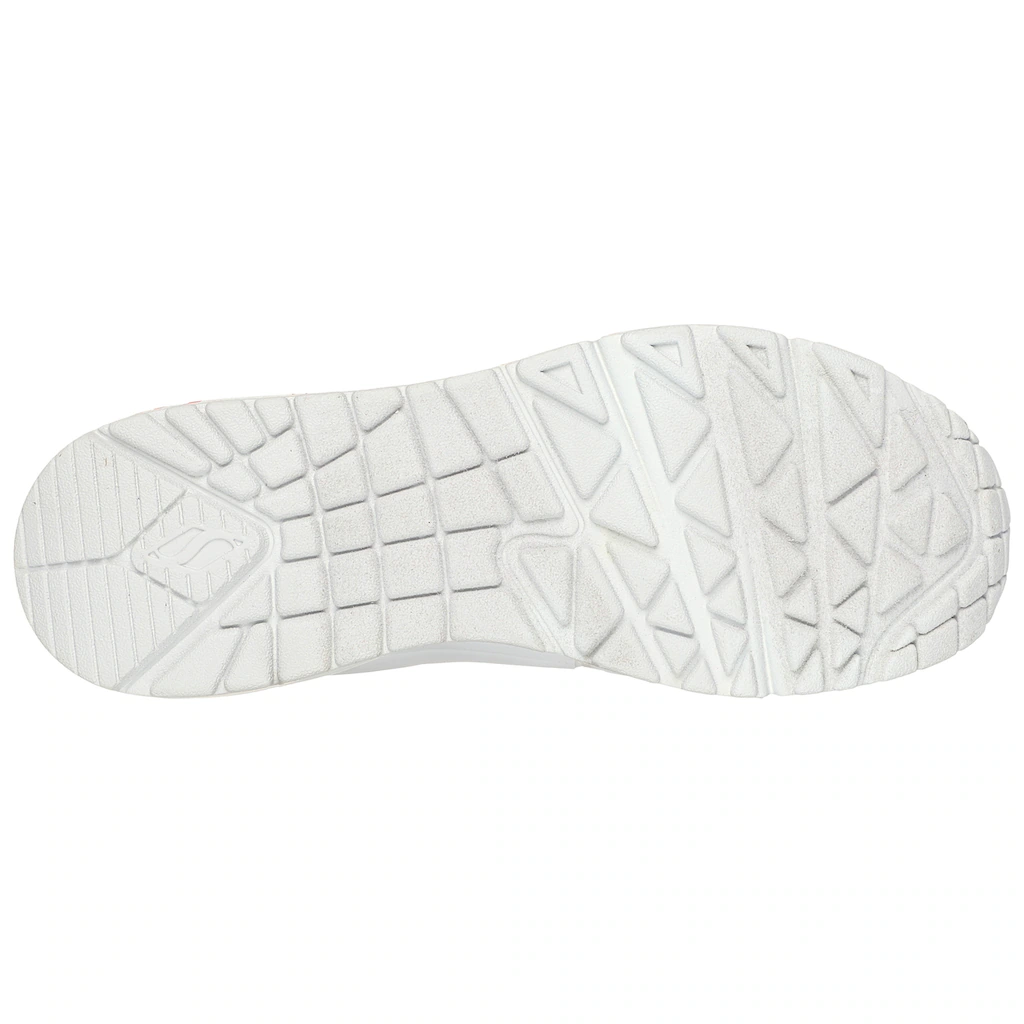 Skechers Wedgesneaker »UNO-SPREAD THE LOVE« Freizeitschuh Halbschuh Schnürschuh mit coolem Graffiti-Print Bis zu 60% Rabatt