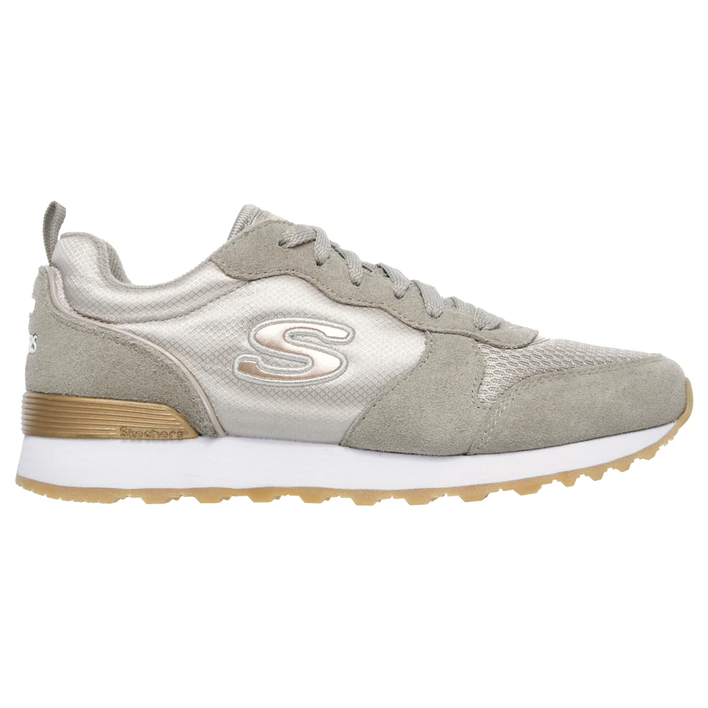 Skechers Sneaker »OG 85 - GOLDN GURL« Schnürschuh Original-Retro-Jogginschuh mit Air-Cooled Memory Foam® ▷ für Bis zu 55% Rabatt