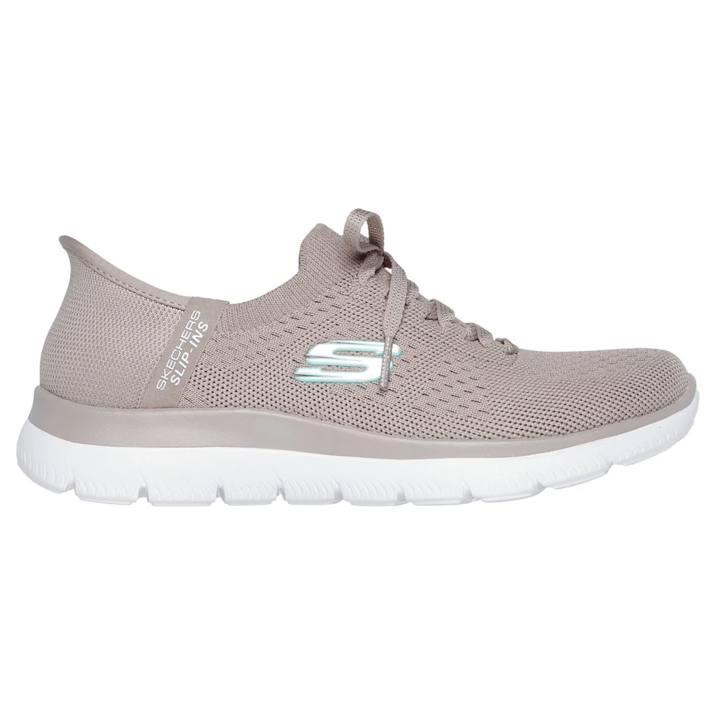 Skechers Slip-On Sneaker »SUMMITS-NEW DAILY« Slipper Freizeitschuh in veganer Verarbeitung kaufen Speichern exportieren