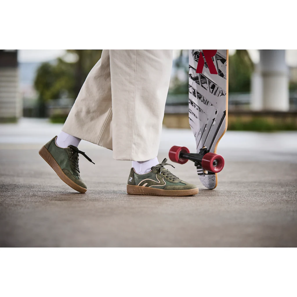 RIEKER Sport Plateausneaker Freizeitschuh Halbschuh Schnürschuh in veganer Verarbeitung bestellen 50% Rabatt für begrenzte Zeit