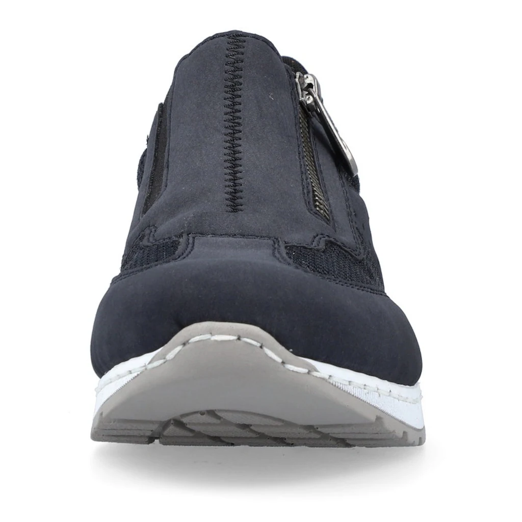 Rieker Slip-On Sneaker Slipper Schlupfschuh Freizeitschuh im Materialmix bestellen Outlet