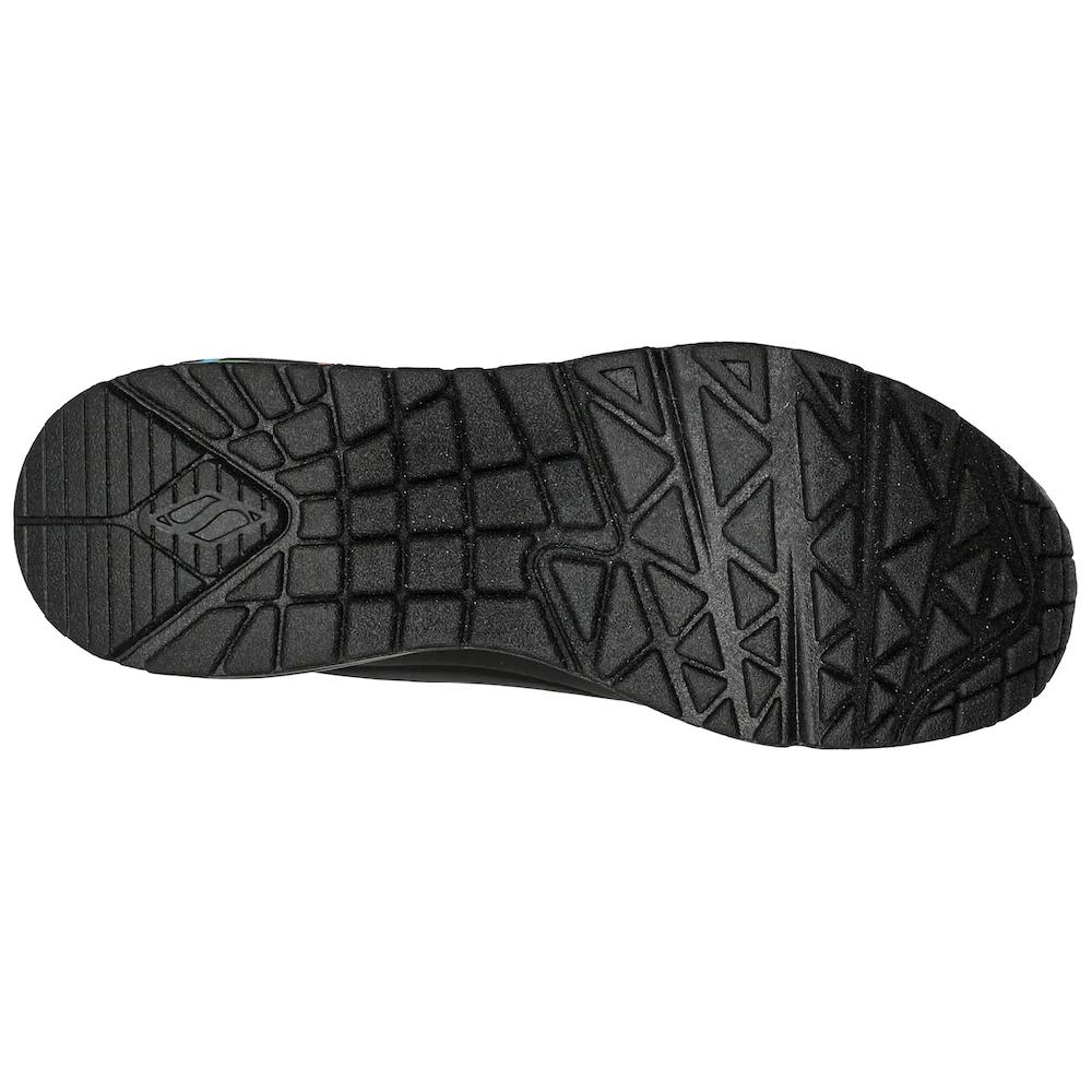 Skechers Sneaker »UNO - HIGHLIGHT LOVE« Freizeitschuh Halbschuh Schnürschuh mit Herzchen-Print ▷ für Auslauf