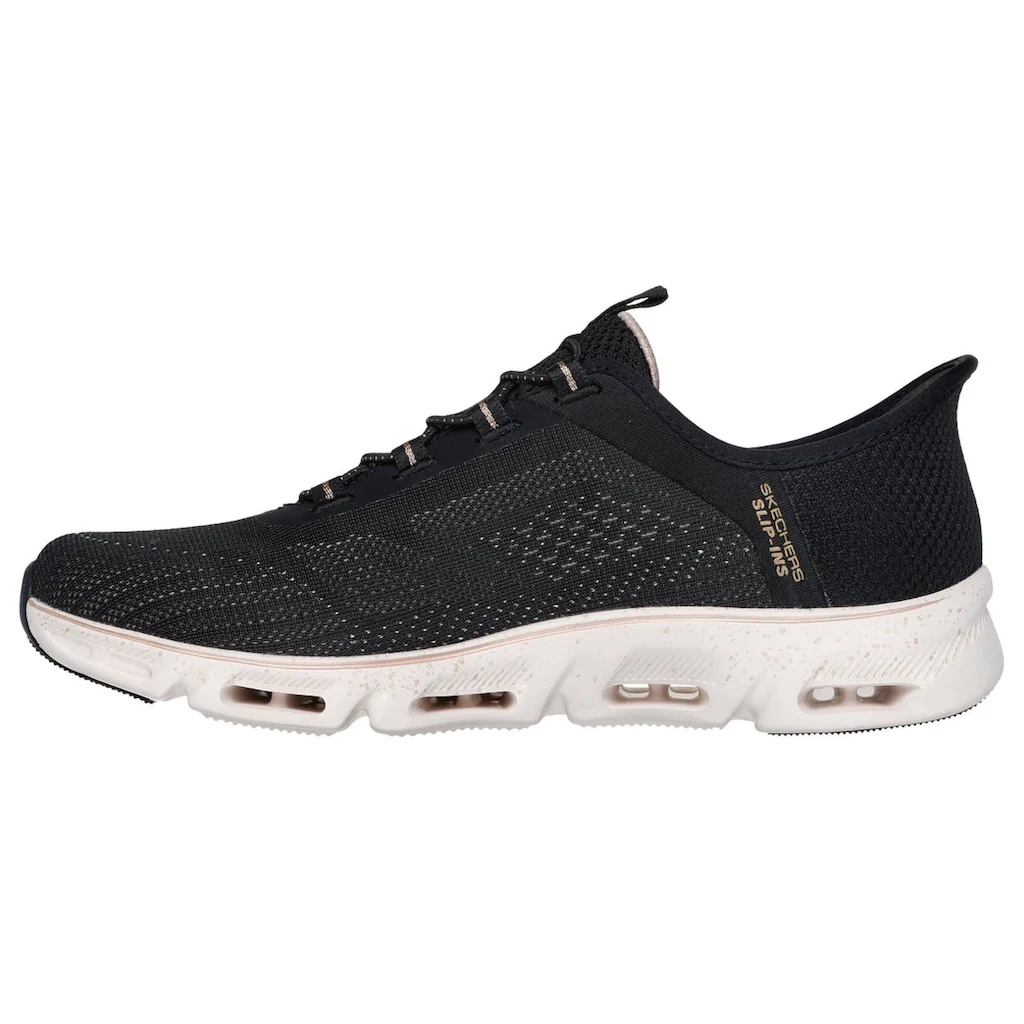 Skechers Slip-On Sneaker »GLIDE-STEP GRATIFY-PACE« Schlupfschuh Komfortschuh mit elastischer Schnürung ▷ für Angebote