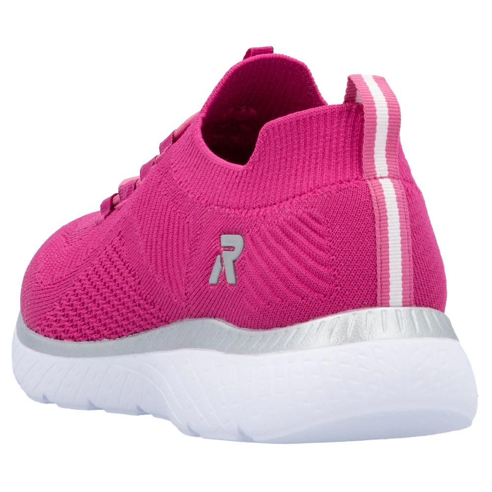RIEKER Sport Slip-On Sneaker Slipper Freizeitschuh Schlupfschuh mit Elastik-Einstieg kaufen im Angebot