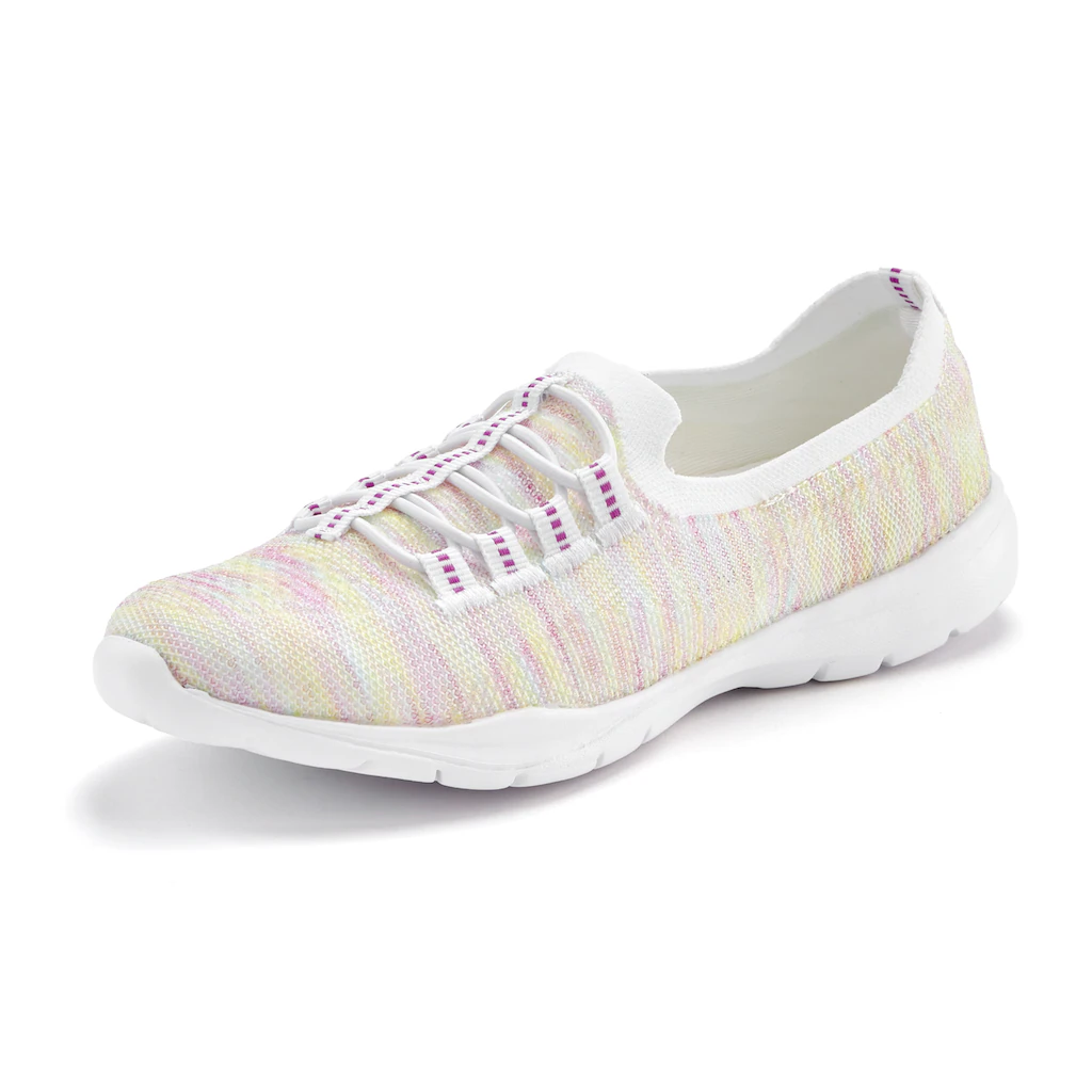 LASCANA Sneaker Slipper Halbschuh zum Reinschlüpfen leichtes Meshmaterial VEGAN Blitzverkäufe
