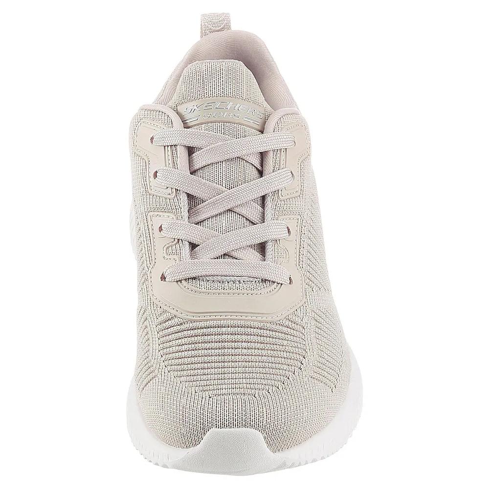 Skechers Sneaker »Bobs Squad - Tough Talk« Freizeitschuh Halbschuh Schnürschuh mit Skech-Knit Online Shopping