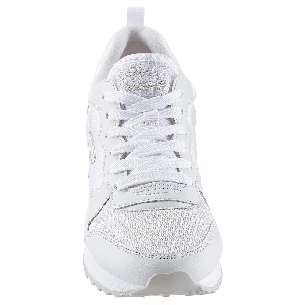 Skechers Sneaker »Gold´n Gurl« Freizeitschuh Halbschuh Schnürschuh mit Metallic-Details Valentinstagsangebot