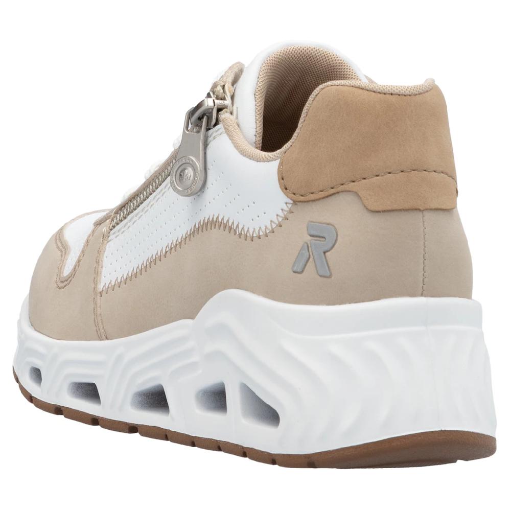 RIEKER Sport Keilsneaker Schnürschuh Halbschuh Freizeitsneaker mit Reißverschluss kaufen Heißer Verkauf