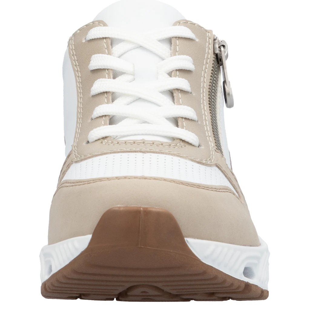 RIEKER Sport Keilsneaker Schnürschuh Halbschuh Freizeitsneaker mit Reißverschluss kaufen Heißer Verkauf