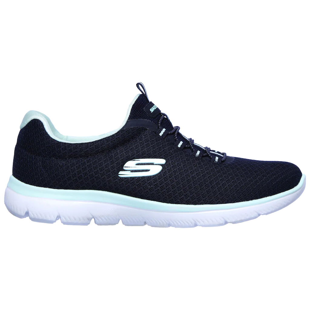 Skechers Slip-On Sneaker »SUMMITS« Freizeitschuh Komfortschuh mit stoßdämpfender Zwischensohle online kaufen Räumungsverkauf