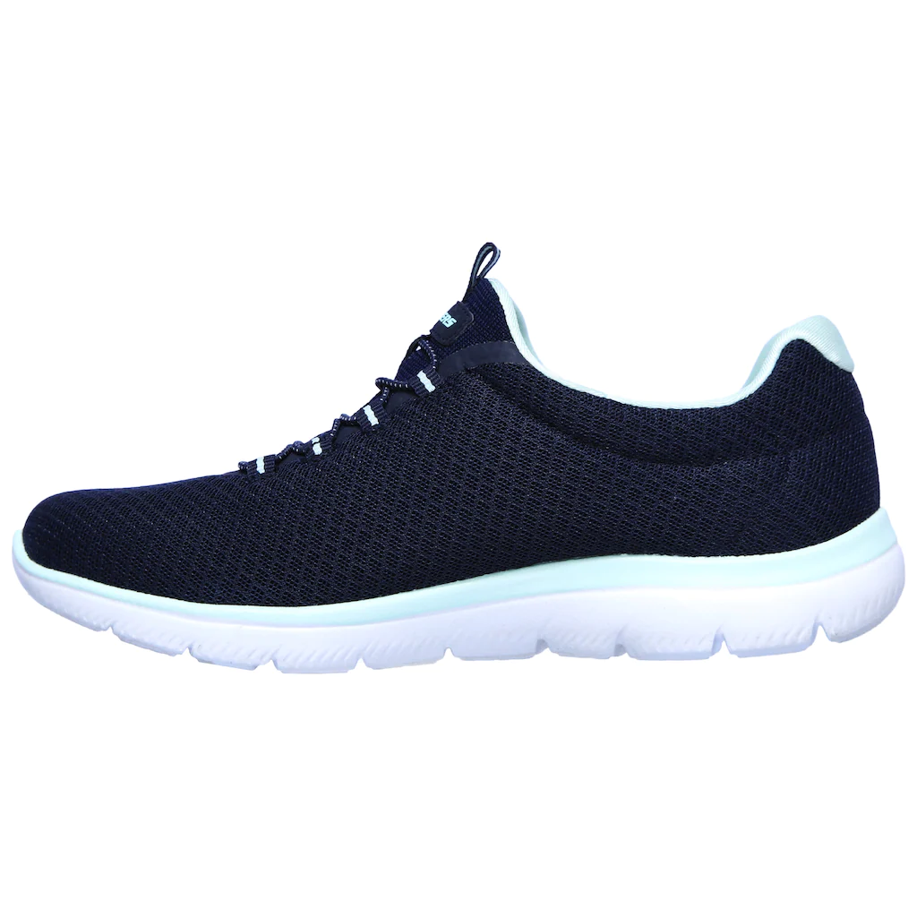 Skechers Slip-On Sneaker »SUMMITS« Freizeitschuh Komfortschuh mit stoßdämpfender Zwischensohle online kaufen Räumungsverkauf