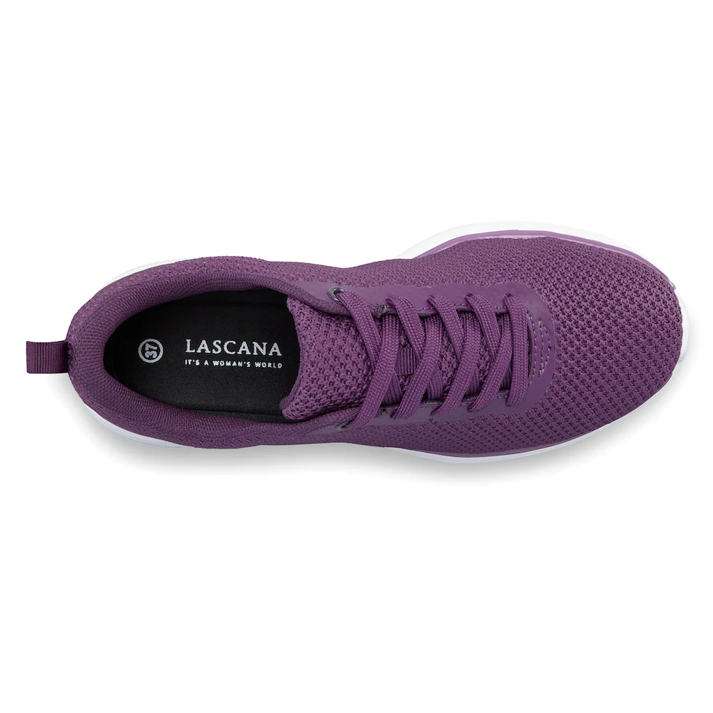 LASCANA Sneaker »Freizeitschuh Halbschuh « Schnürhalbschuh ultraleicht softe herausnehmbare Innensohle VEGAN ▷ für Begrenzte Freigabe