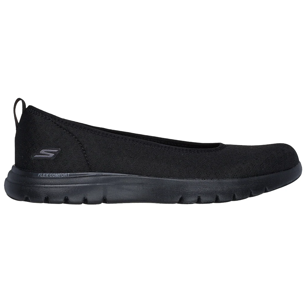 Skechers Ballerina »ON-THE-GO FLEX-SIENA« Slipper Schlupfschuh Slip-On Sneaker mit bequemem Elastikeinfass ▷ für Bis zu 55% Rabatt