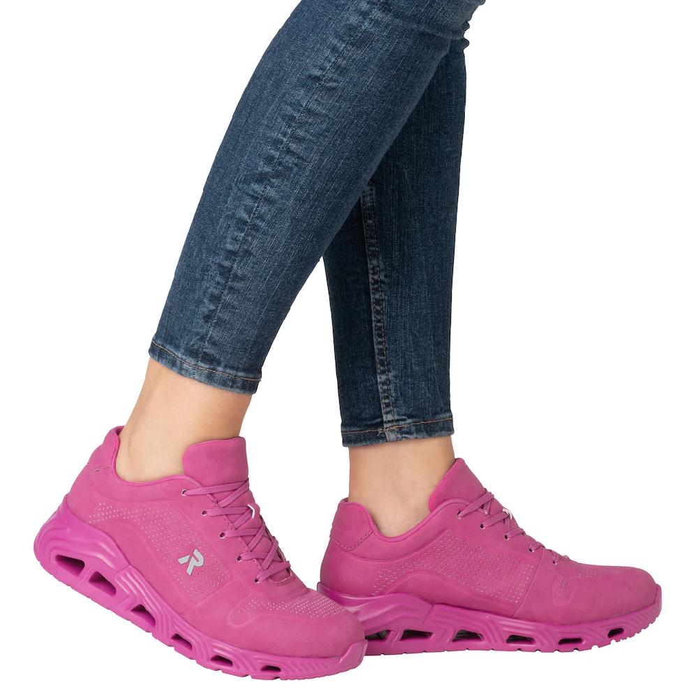 RIEKER Sport Keilsneaker »Dakota« Schnürschuh Halbschuh Freizeitschuh in veganer Verarbeitung kaufen Discount Store für neue Produkte
