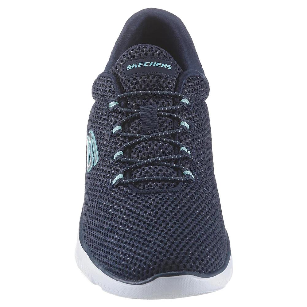 Skechers Slip-On Sneaker »Summits« Slipper Freizeitschuh Komfortschuh mit gepolstertem Schaftrand bestellen Riesige Rabatte