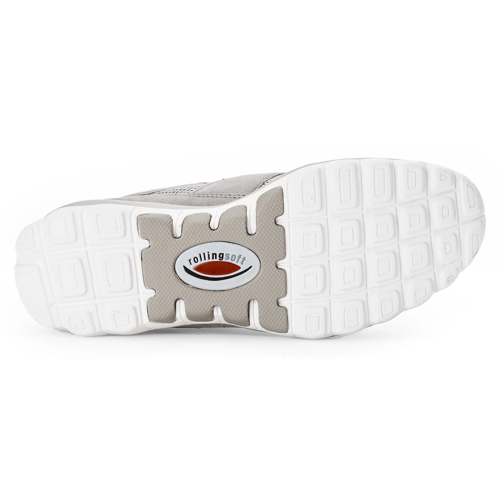 Gabor Rollingsoft Keilsneaker Freizeitschuh Halbschuh Schnürschuh mit OPTIFIT-Wechselfußbett bestellen 50% Rabatt mit kostenlosem Versand