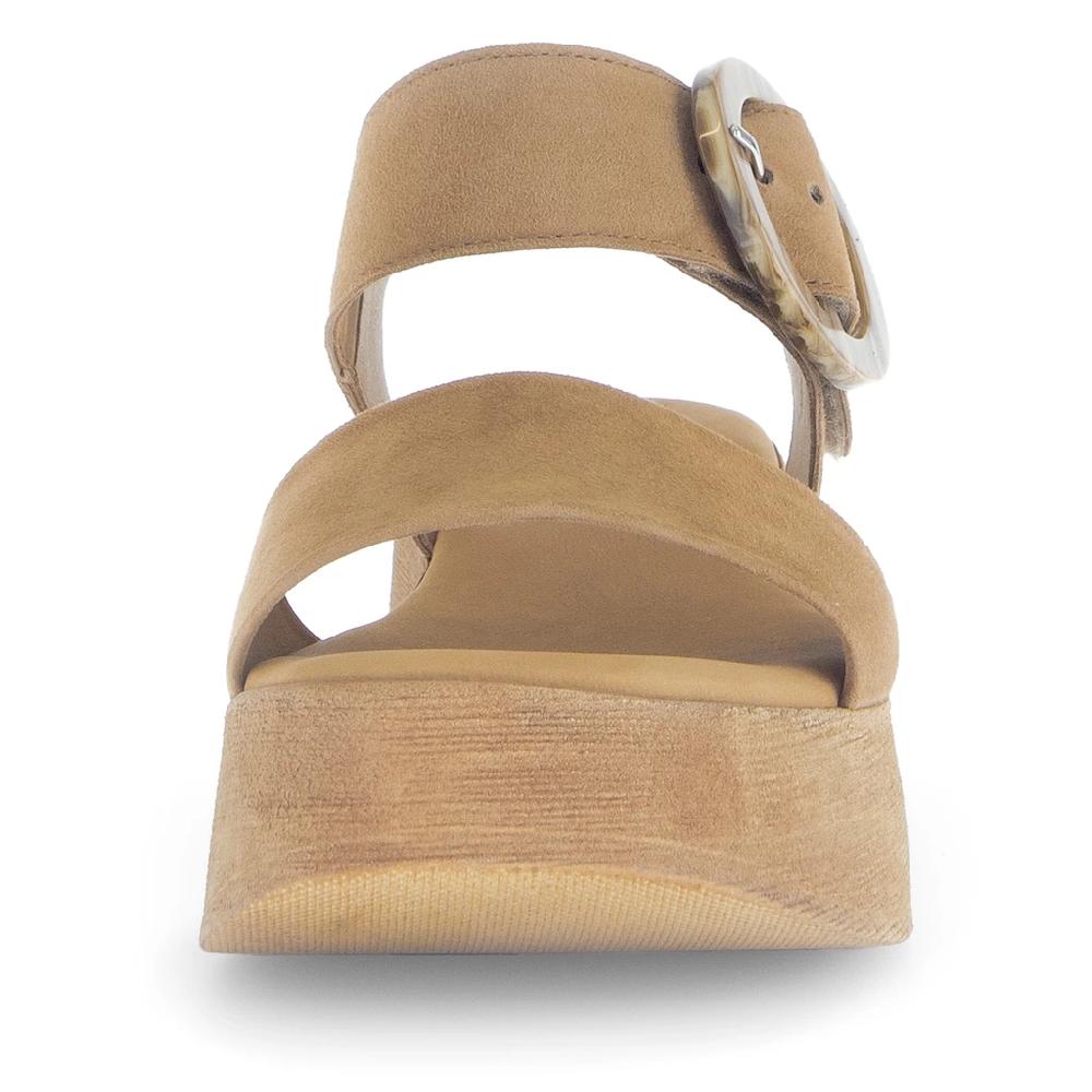 Gabor Sandalette Sommerschuh Riemchensandale mit Plateau in Holzoptik online kaufen 2025