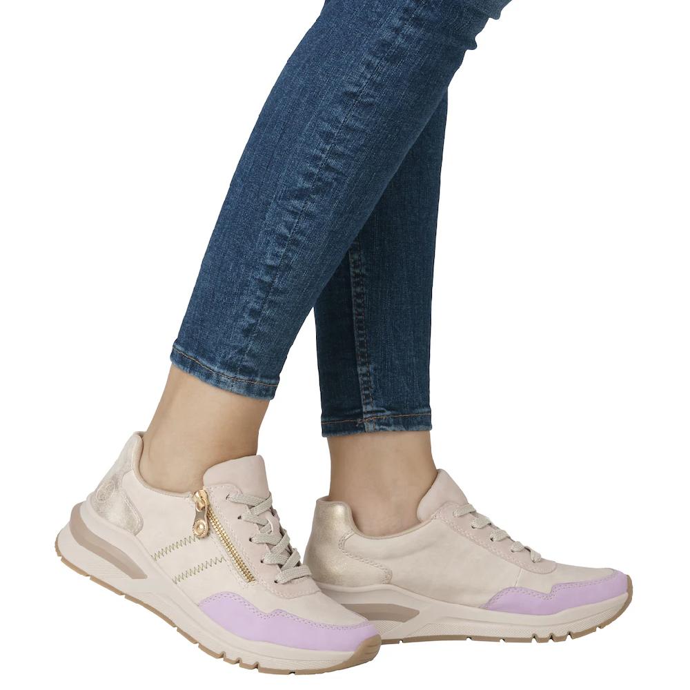 Rieker Wedgesneaker Freizeitschuh Halbschuh Schnürschuh in bequemer Form online kaufen Auslauf