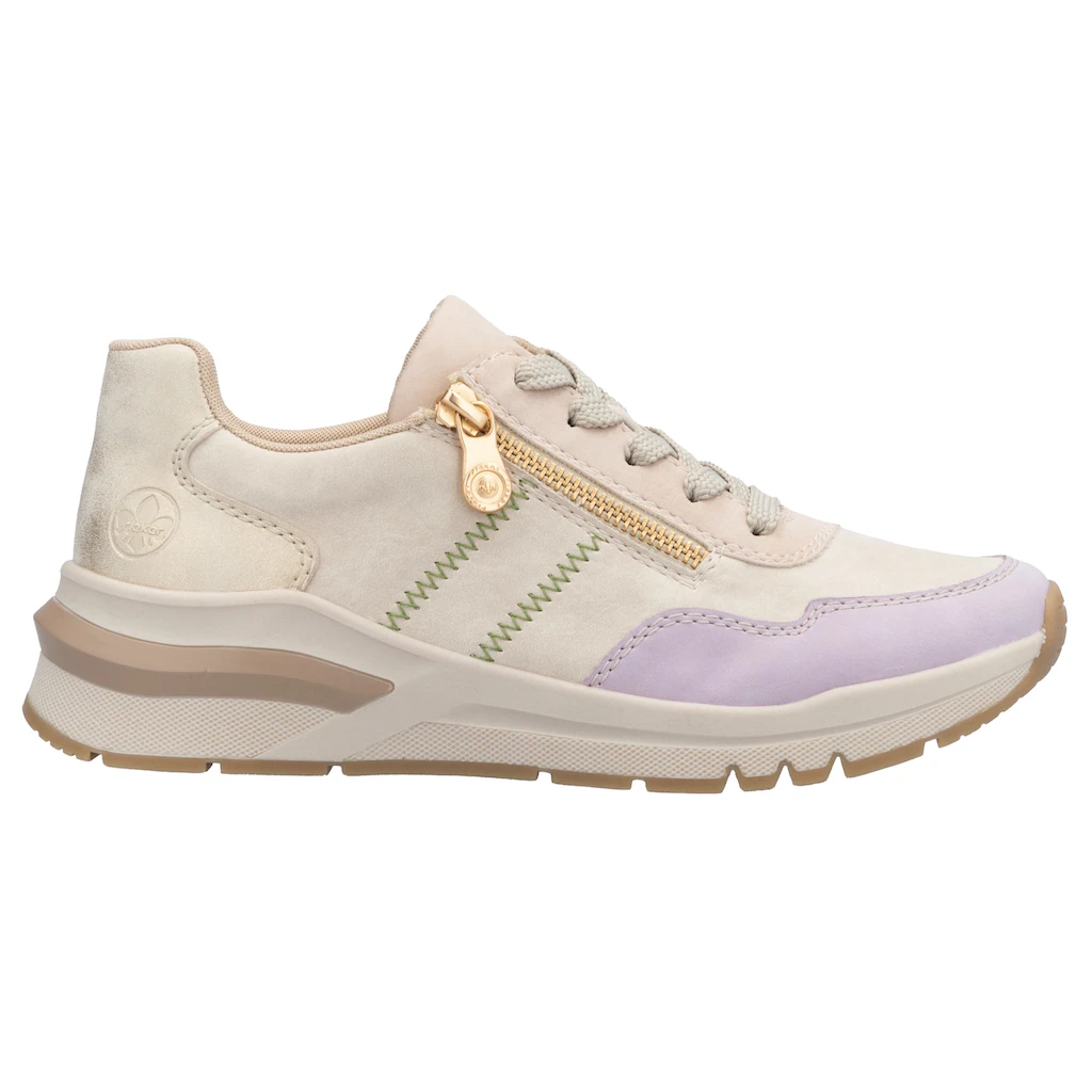 Rieker Wedgesneaker Freizeitschuh Halbschuh Schnürschuh in bequemer Form online kaufen Auslauf