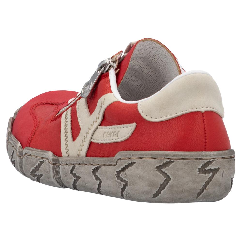 Rieker Slip-On Sneaker Halbschuh Schlupfschuh Freizeitschuh mit weicher Innensohle online kaufen Blitzverkäufe