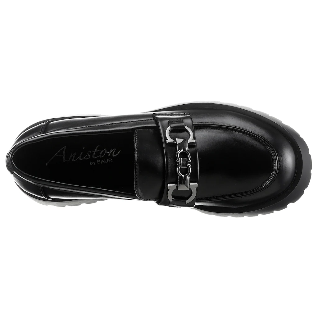 Aniston SHOES Loafer Slipper Halbschuh mit Bequemweite G (=weit) - NEUE KOLLEKTION Rabatt