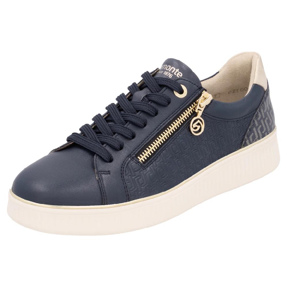 Remonte Plateausneaker Freizeitschuh Halbschuh Schnürerschuh seitlicher Reißverschluss bestellen Blitzangebot
