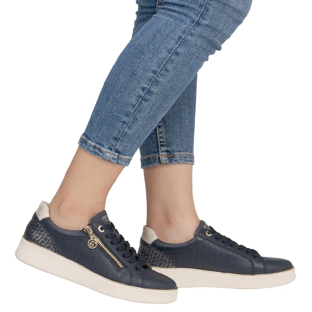 Remonte Plateausneaker Freizeitschuh Halbschuh Schnürerschuh seitlicher Reißverschluss bestellen Blitzangebot