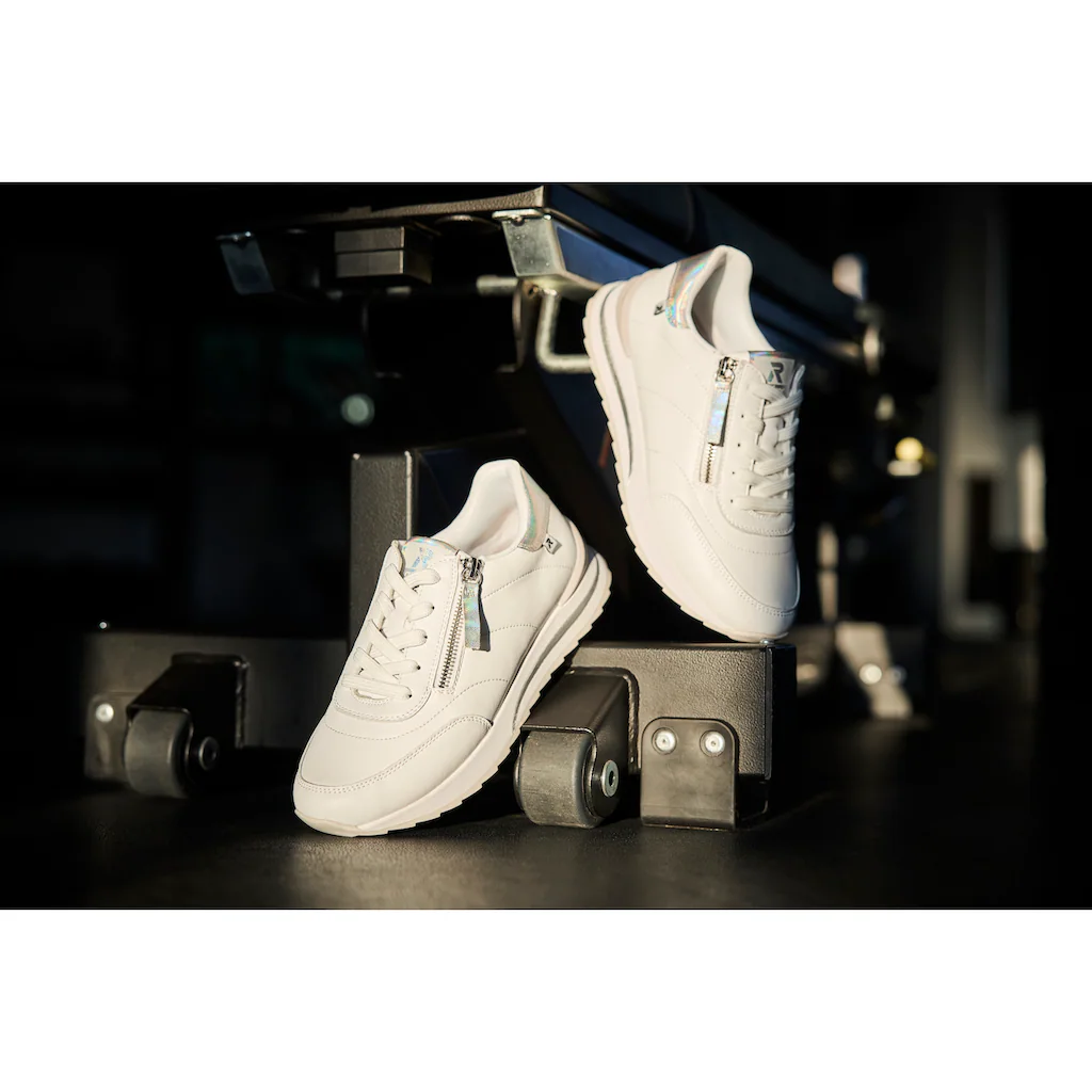 RIEKER Sport Plateausneaker Freizeitschuh Halbschuh Schürschuh in schmaler Form ▷ für Saisonale Angebote