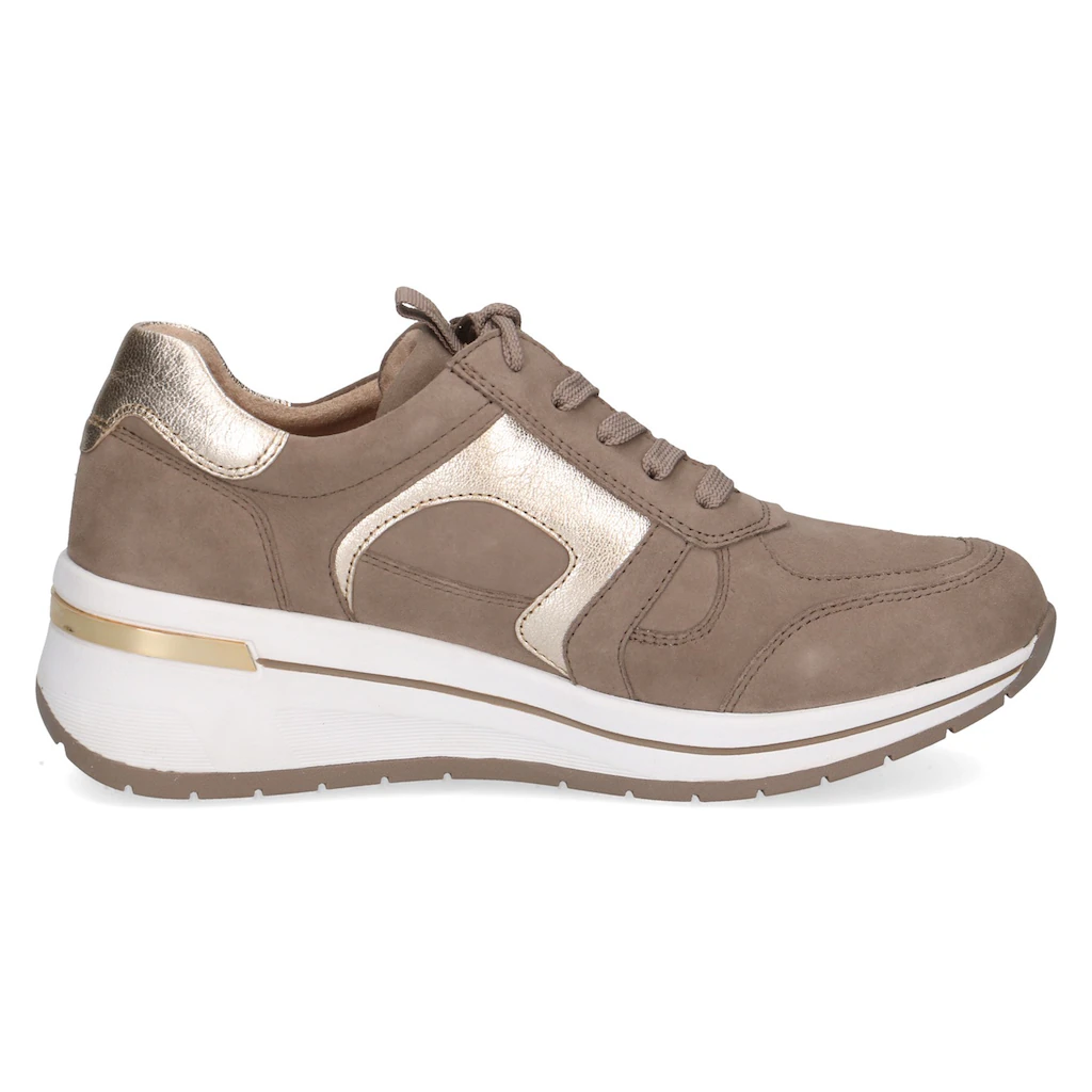 Caprice Keilsneaker Freizeitschuh Halbschuh Schnürschuh mit Kontrastbesatz Weite H online bestellen Bis zu 60% Rabatt