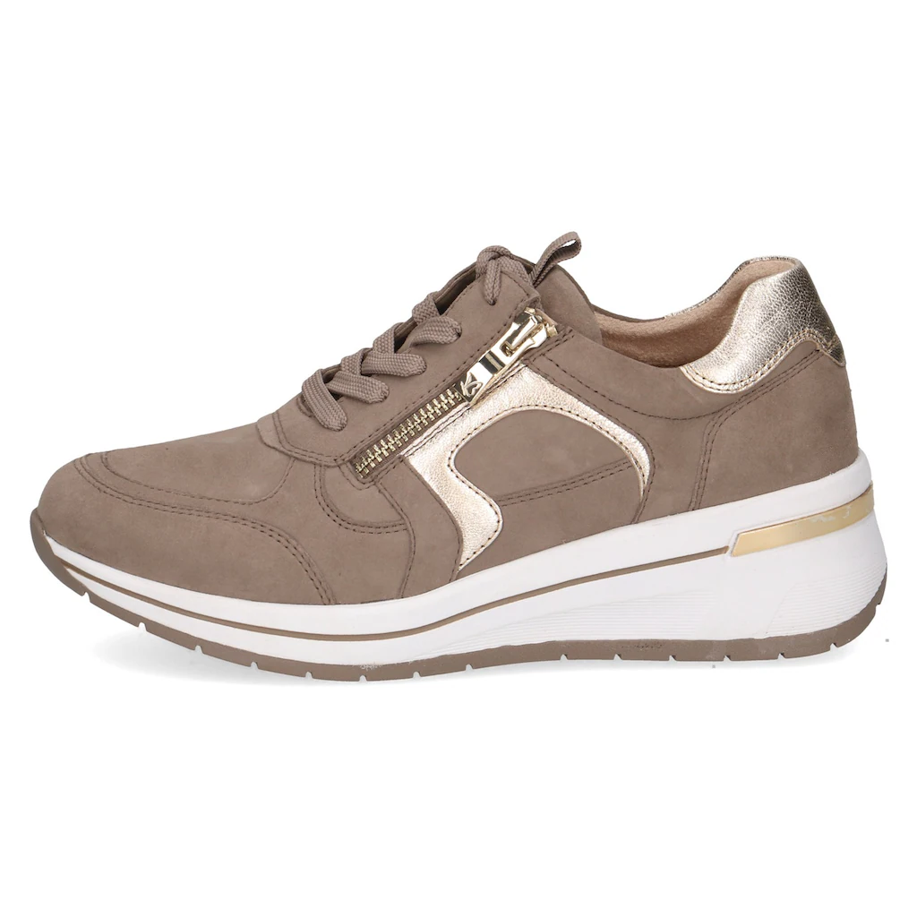 Caprice Keilsneaker Freizeitschuh Halbschuh Schnürschuh mit Kontrastbesatz Weite H online bestellen Bis zu 60% Rabatt