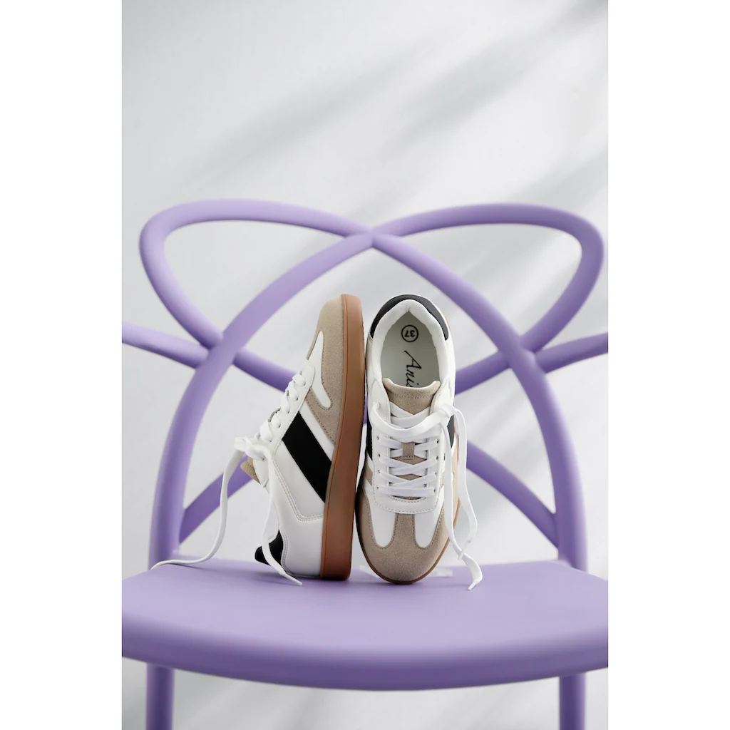 Aniston SHOES Sneaker Freizeitschuh Halbschuh Schnürschuh - NEUE KOLLEKTION auf Raten Fabrikladen