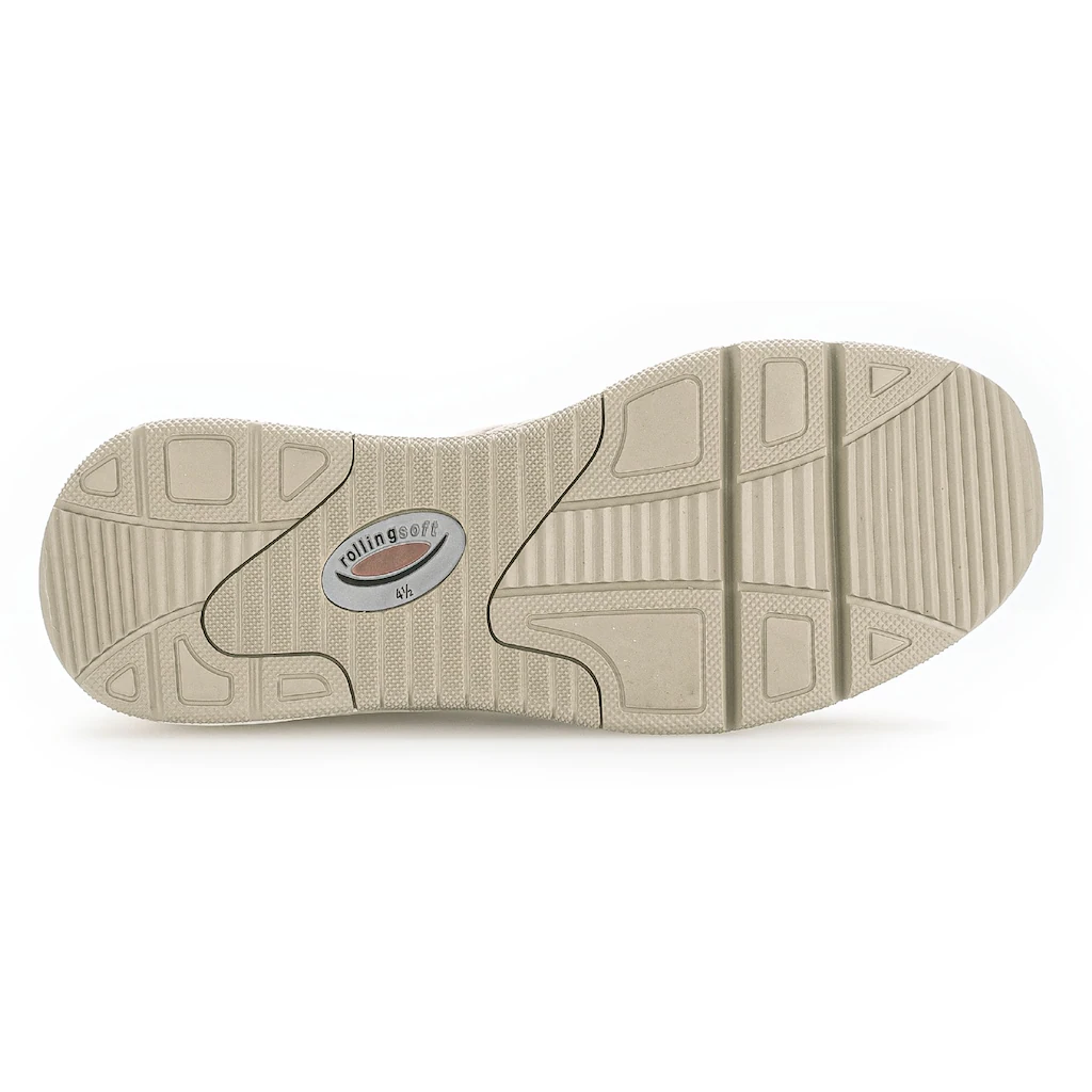 Gabor Rollingsoft Keilsneaker Freizeitschuh Halbschuh Schnürschuh Logoschriftzug an der Ferse kaufen Speichern exportieren
