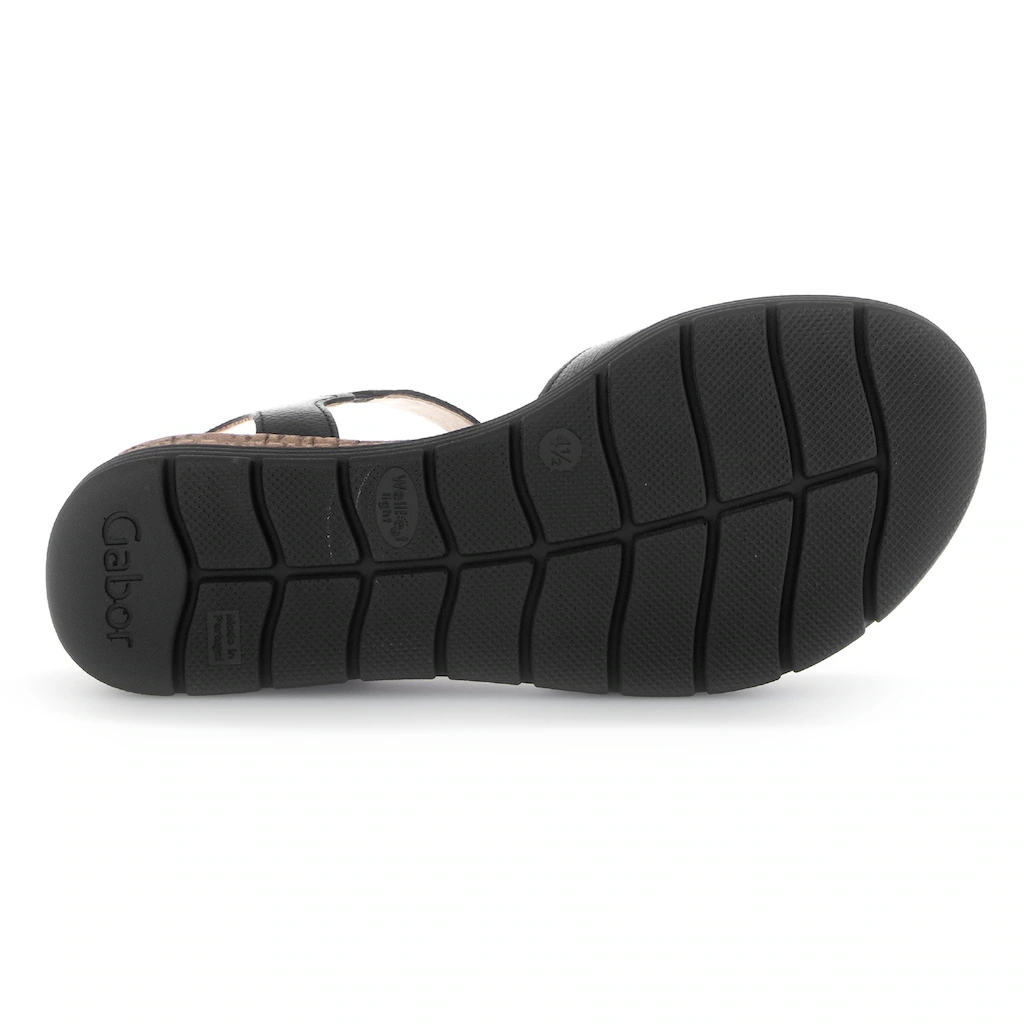 Gabor Keilsandalette »GENUA« Riemchensandale Komfortschuh Sommerschuh Stretcheinsatz Weite G online kaufen Online