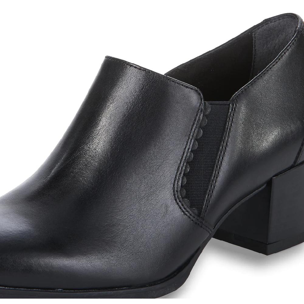Tamaris Hochfrontpumps »Oceana« Blockabsatz Businessschuh Schlupfschuh mit Stretcheinsätzen bestellen Limitierter Zeitrabatt