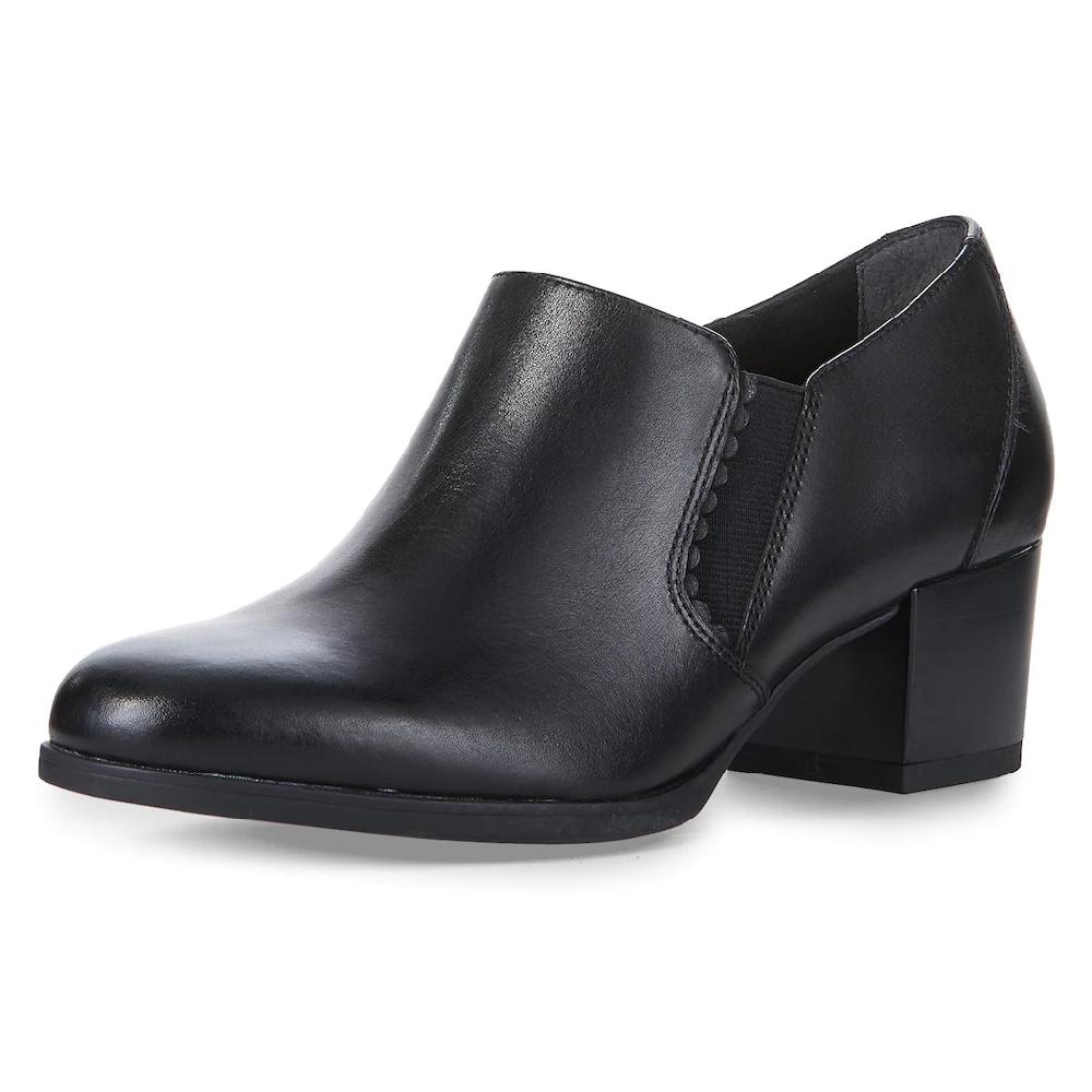 Tamaris Hochfrontpumps »Oceana« Blockabsatz Businessschuh Schlupfschuh mit Stretcheinsätzen bestellen Limitierter Zeitrabatt