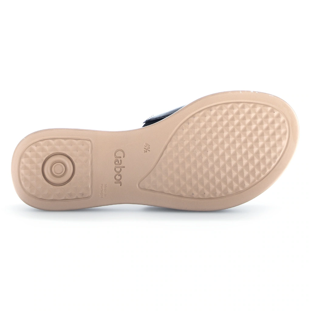 Gabor Pantolette »RHODOS« Sommerschuh Komfortschuh kleiner Stretcheinsatz Weite G (=weit) Online Shopping