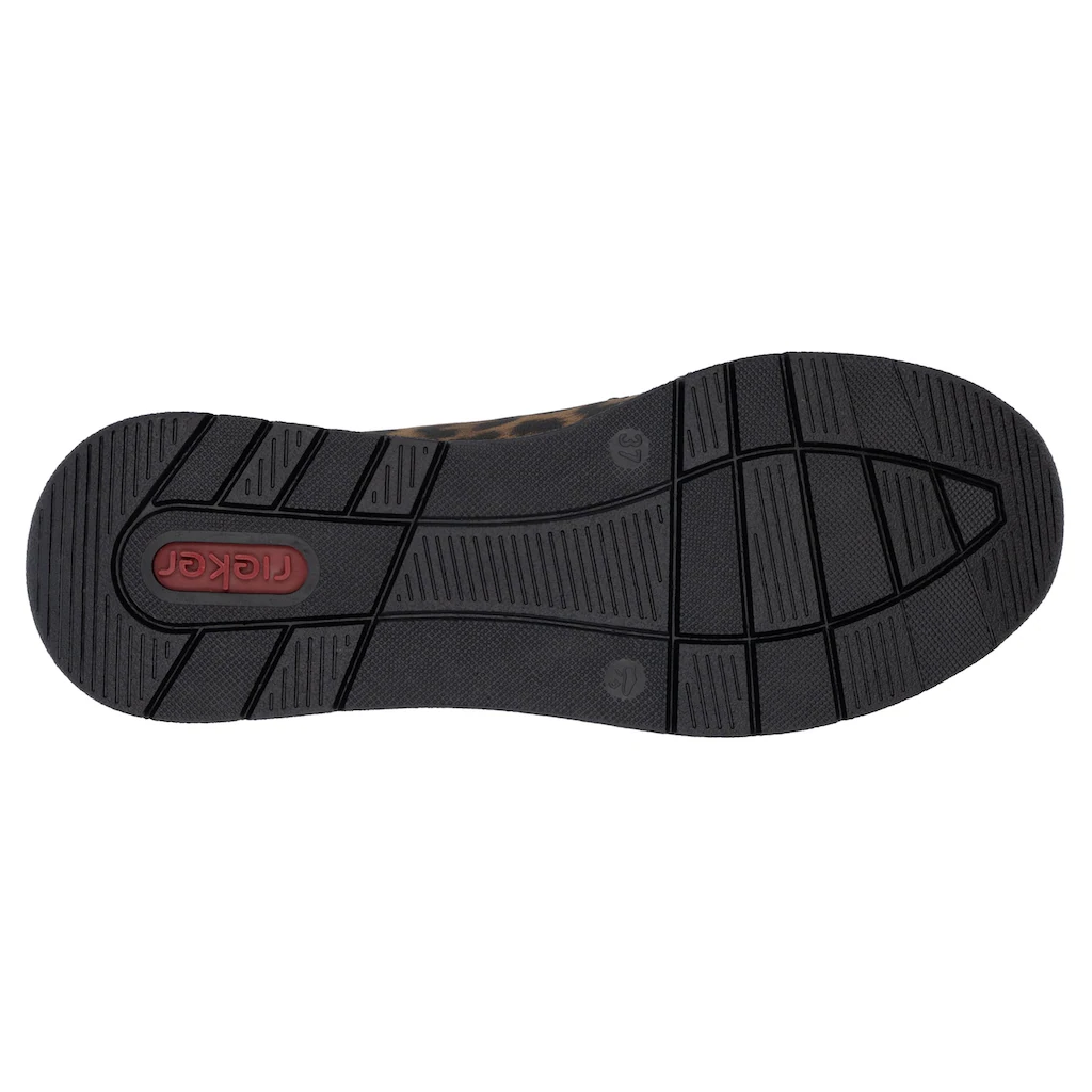 Rieker Loafer Slipper Slip-on Sneaker Halbschuh mit modischer Zierkette bestellen Preisnachlass