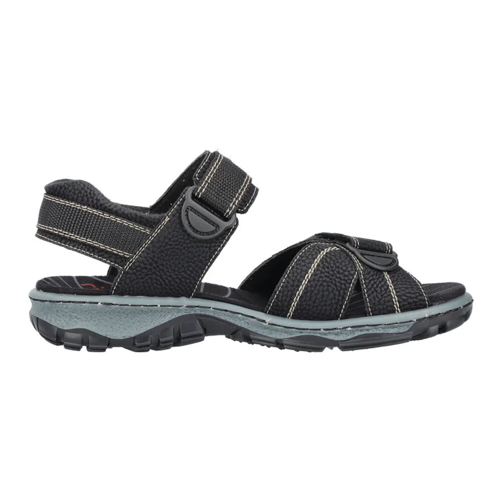 Rieker Sandale Sommerschuh Outdoorschuh Keilabsatz in Trekking-Optik auf Raten Exklusive Angebote