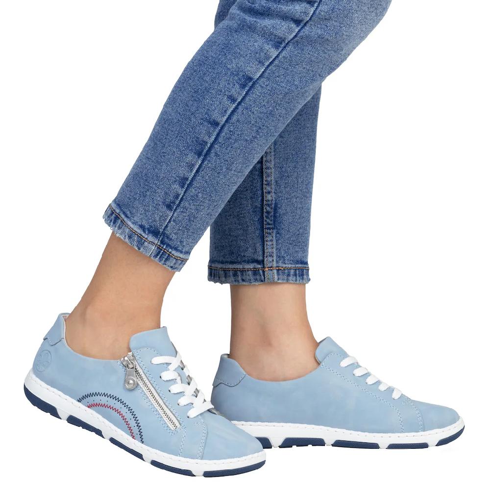 Rieker Sneaker Halbschuh Schnürschuh Freizeitschuh mit sportiver Laufsohle online bestellen Blitzangebot
