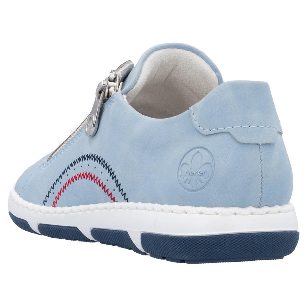 Rieker Sneaker Halbschuh Schnürschuh Freizeitschuh mit sportiver Laufsohle online bestellen Blitzangebot