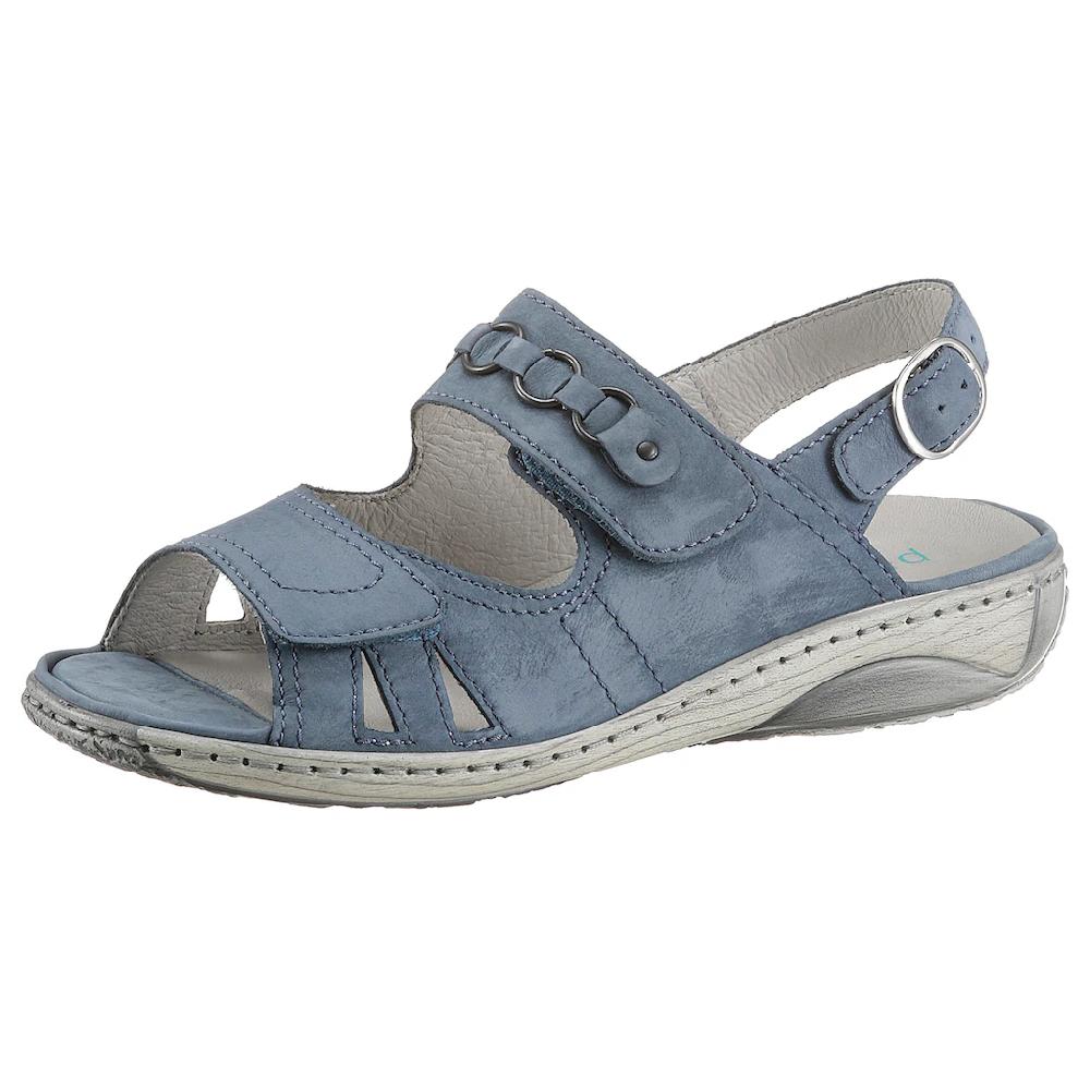 Waldläufer Riemchensandale »GARDA« Sommerschuh Sandalette Keilabsatz mit Druckknopf G-Weite online kaufen Bestseller