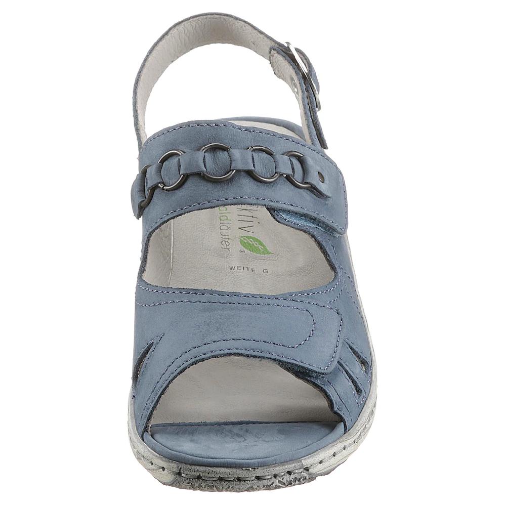 Waldläufer Riemchensandale »GARDA« Sommerschuh Sandalette Keilabsatz mit Druckknopf G-Weite online kaufen Bestseller