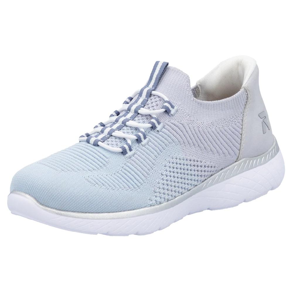 RIEKER Sport Slip-On Sneaker »Ready2GO« Halbschuh Freizeitschuh Slipper mit MemoSoft-Innensohle Räumungsverkauf