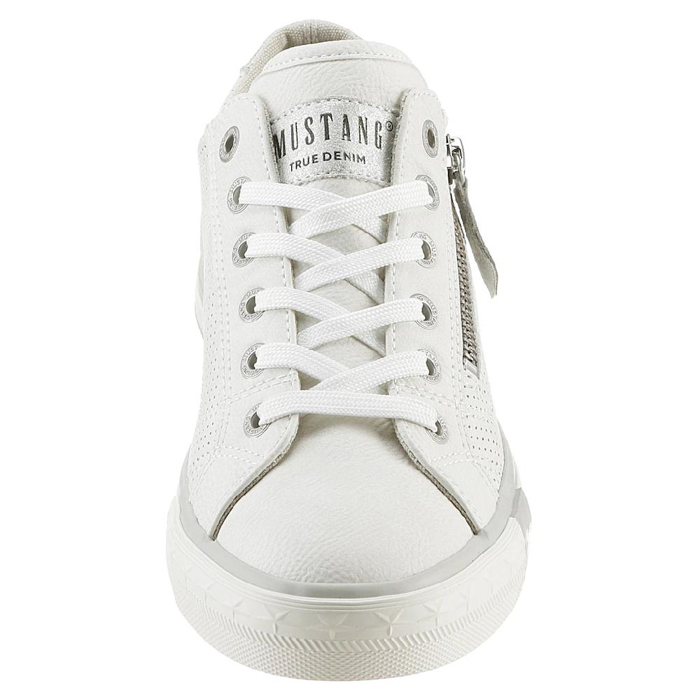 Mustang Shoes Sneaker mit Synthetikfersenfleck online kaufen Kostenloser Versand international