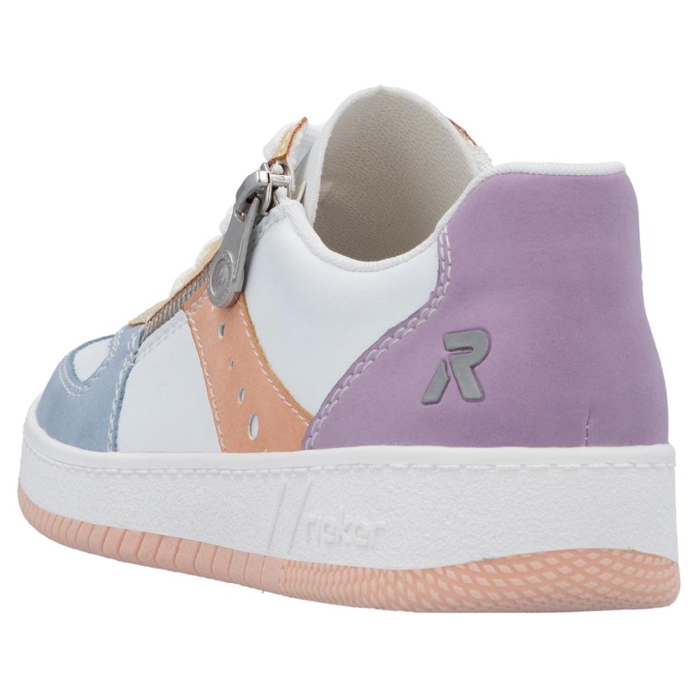RIEKER Sport Sneaker in aktueller Farbkombination Freizeitschuh Halbschuh Schnürschuh bestellen 50% Rabatt für begrenzte Zeit