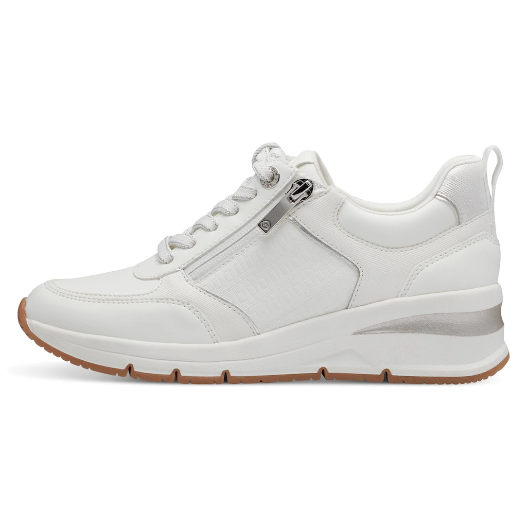Tamaris Keilsneaker Freizeitschuh Halbschuh Schnürschuh mit Außenreißverschluss online kaufen 2025