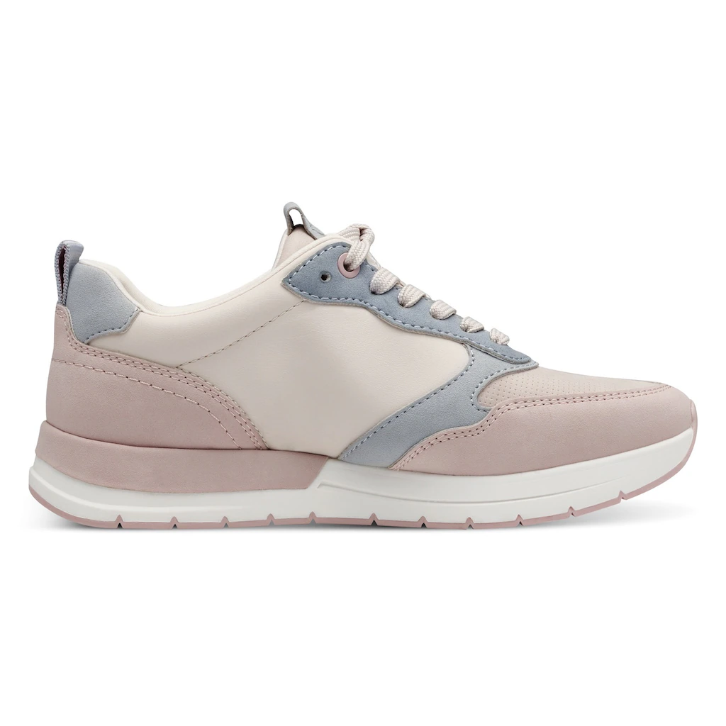 Tamaris Keilsneaker Schnürschuh Freizeitschuh Halbschuh mit Kontrastbesätzen Hotsell