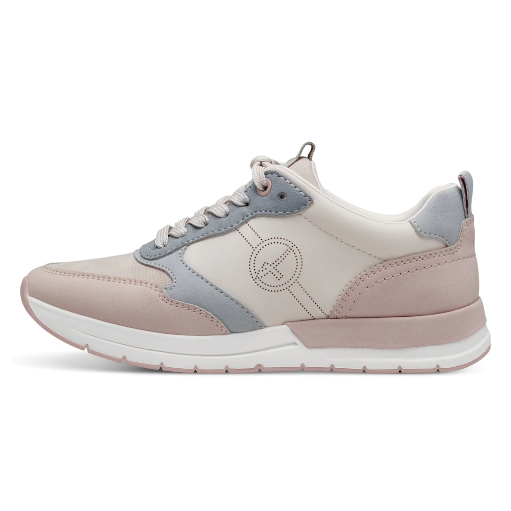 Tamaris Keilsneaker Schnürschuh Freizeitschuh Halbschuh mit Kontrastbesätzen Hotsell