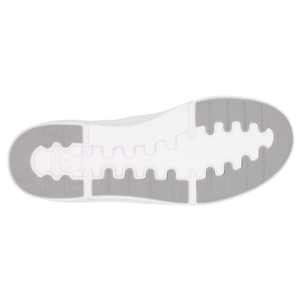 RIEKER Sport Plateausneaker Schnürschuh Halbschuh Freizeitschuh mit pastellfarbenen Akzenten online kaufen Flash Sale